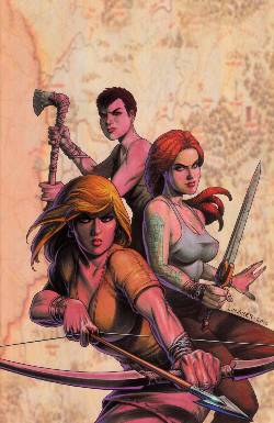 Damsels #4 Linser Virgin Incentive Cover [Comic] LARGE