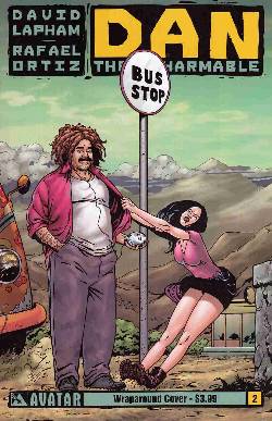 Dan The Unharmable #2 Wrap Cover [Comic] LARGE