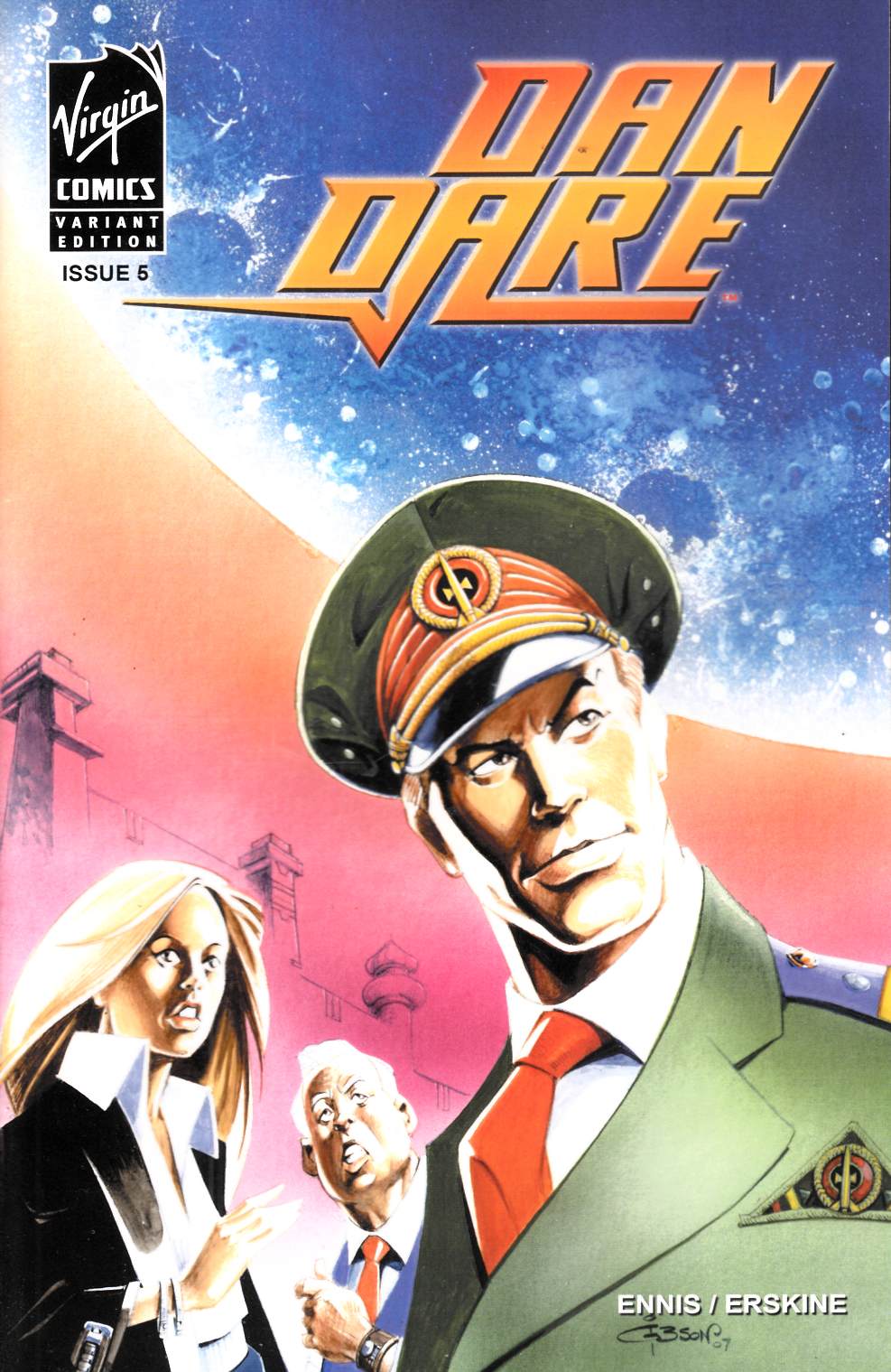 Dan Dare #5 Cover B Very Fine (8.0) [Virgin Comic] LARGE