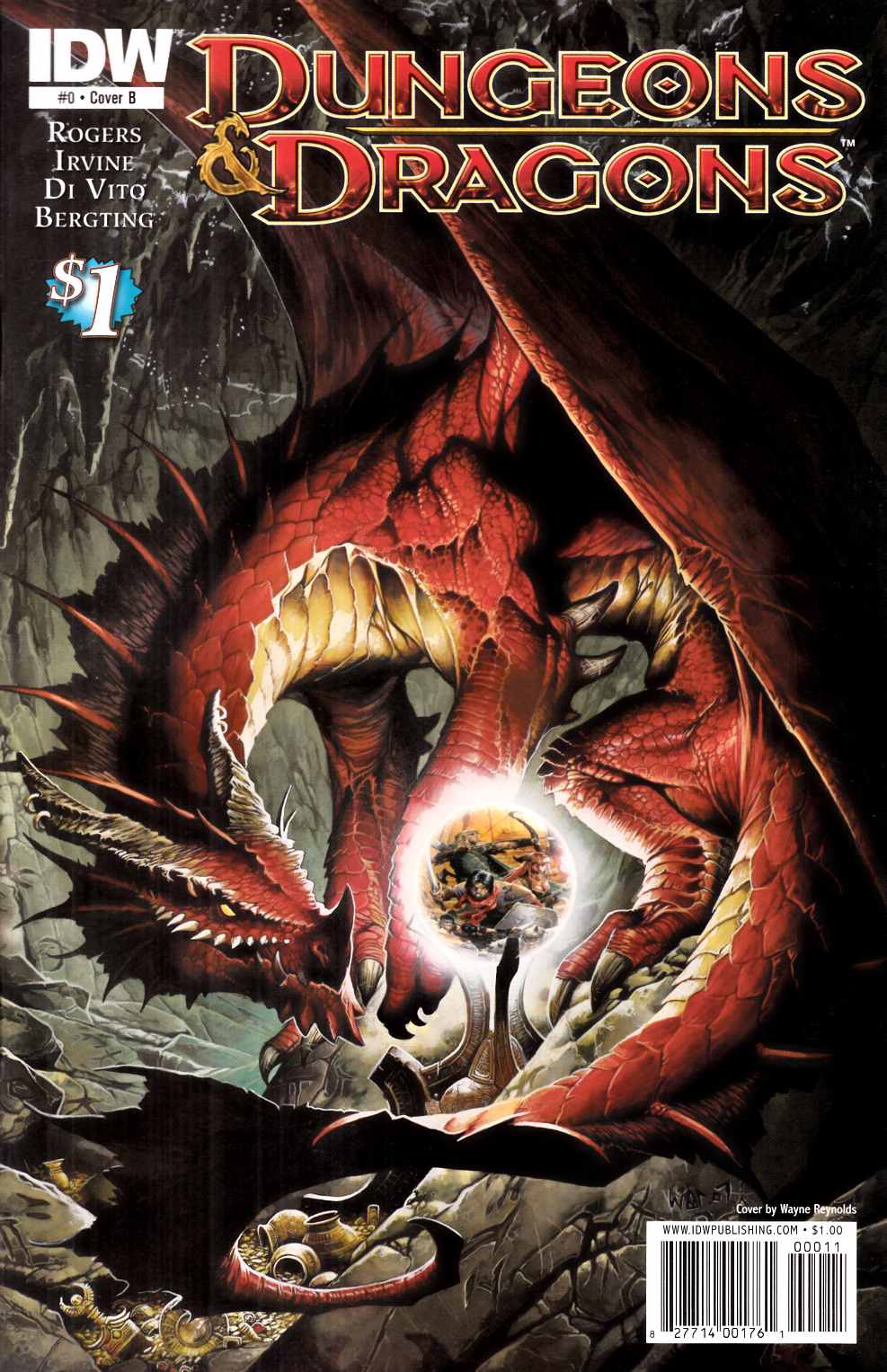 Dungeons and Dragons #0 Cover B Near Mint (9.4) [IDW Comic][Comic] THUMBNAIL