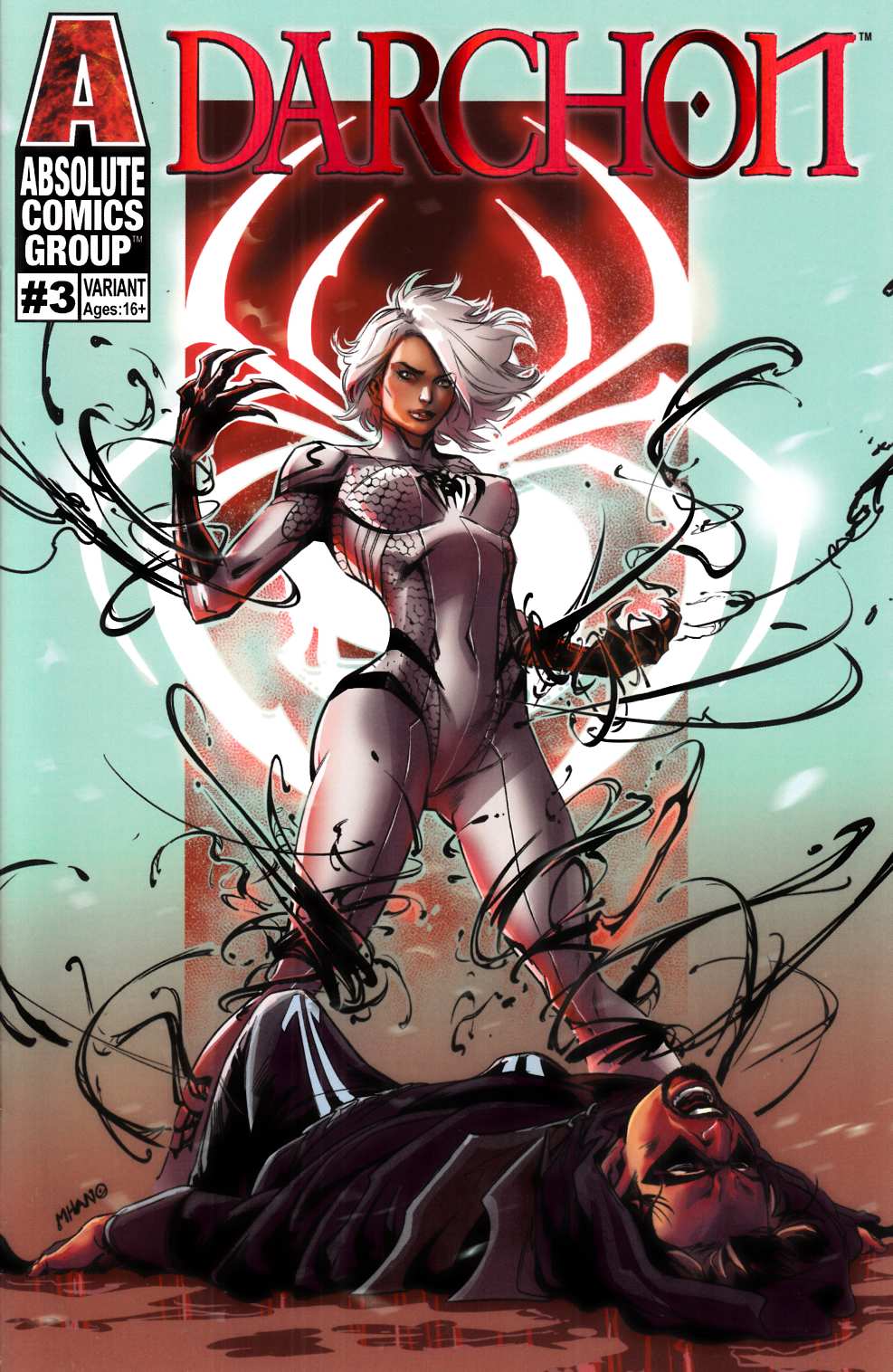 Darchon #3 Cover B Become Death Variant Near Mint (9.4) [Absolute  Comic] LARGE