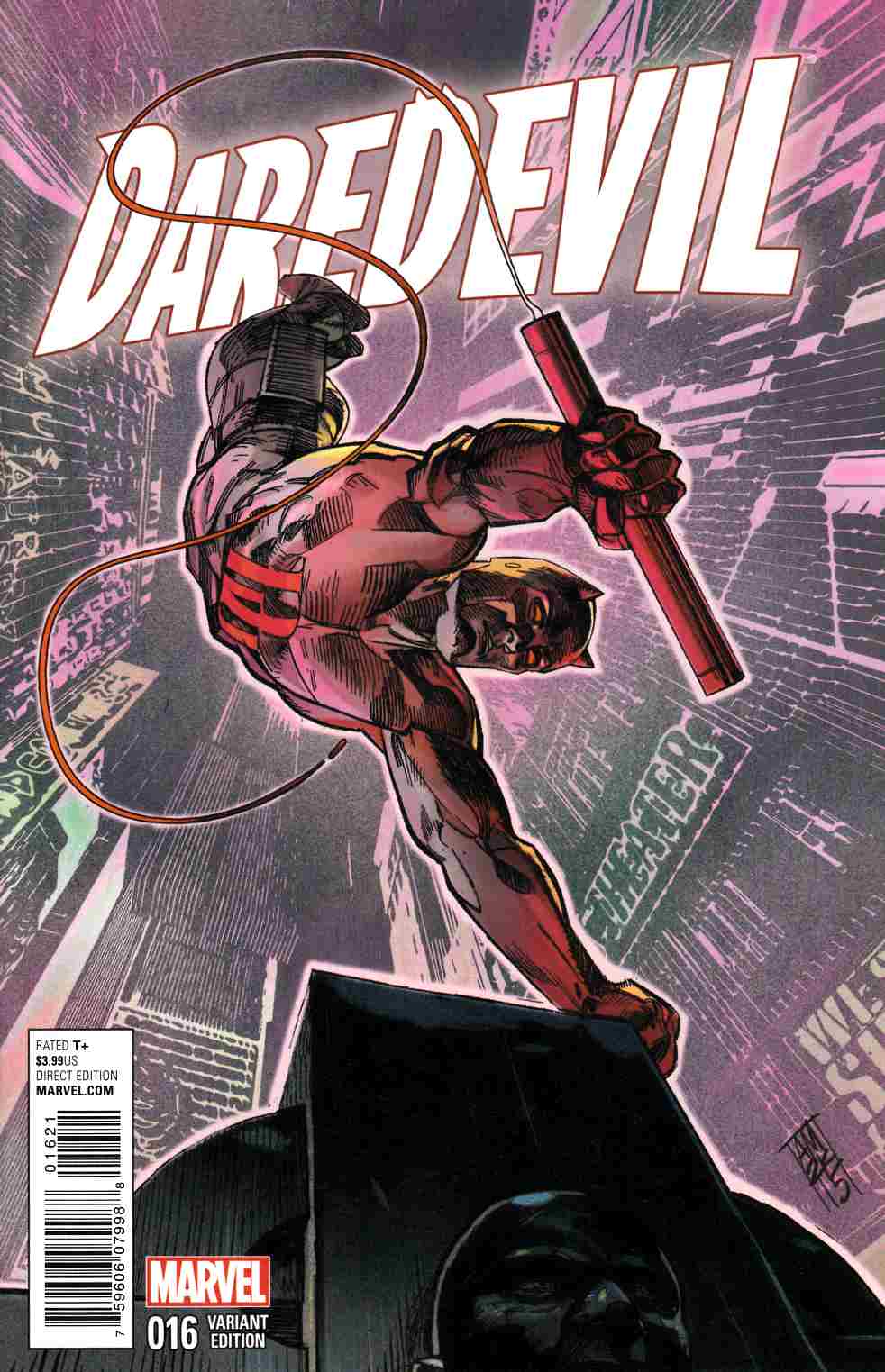 Daredevil #16 NYC Variant Cover [Marvel Comic] THUMBNAIL