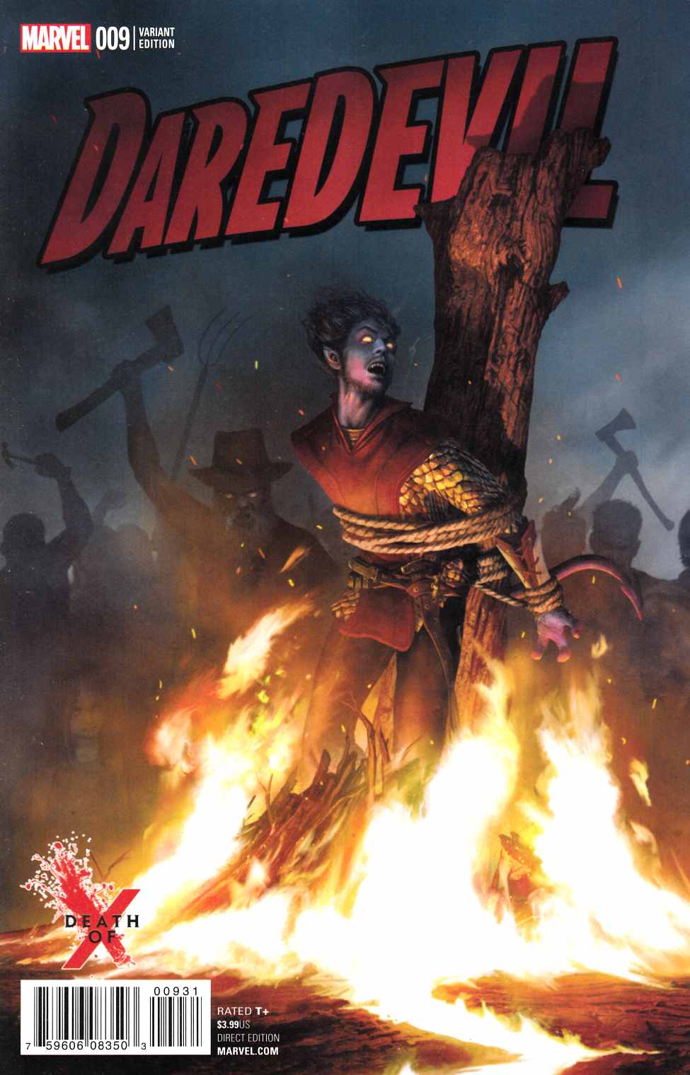 Daredevil #9 Death Of X Variant Cover [Marvel Comic] LARGE