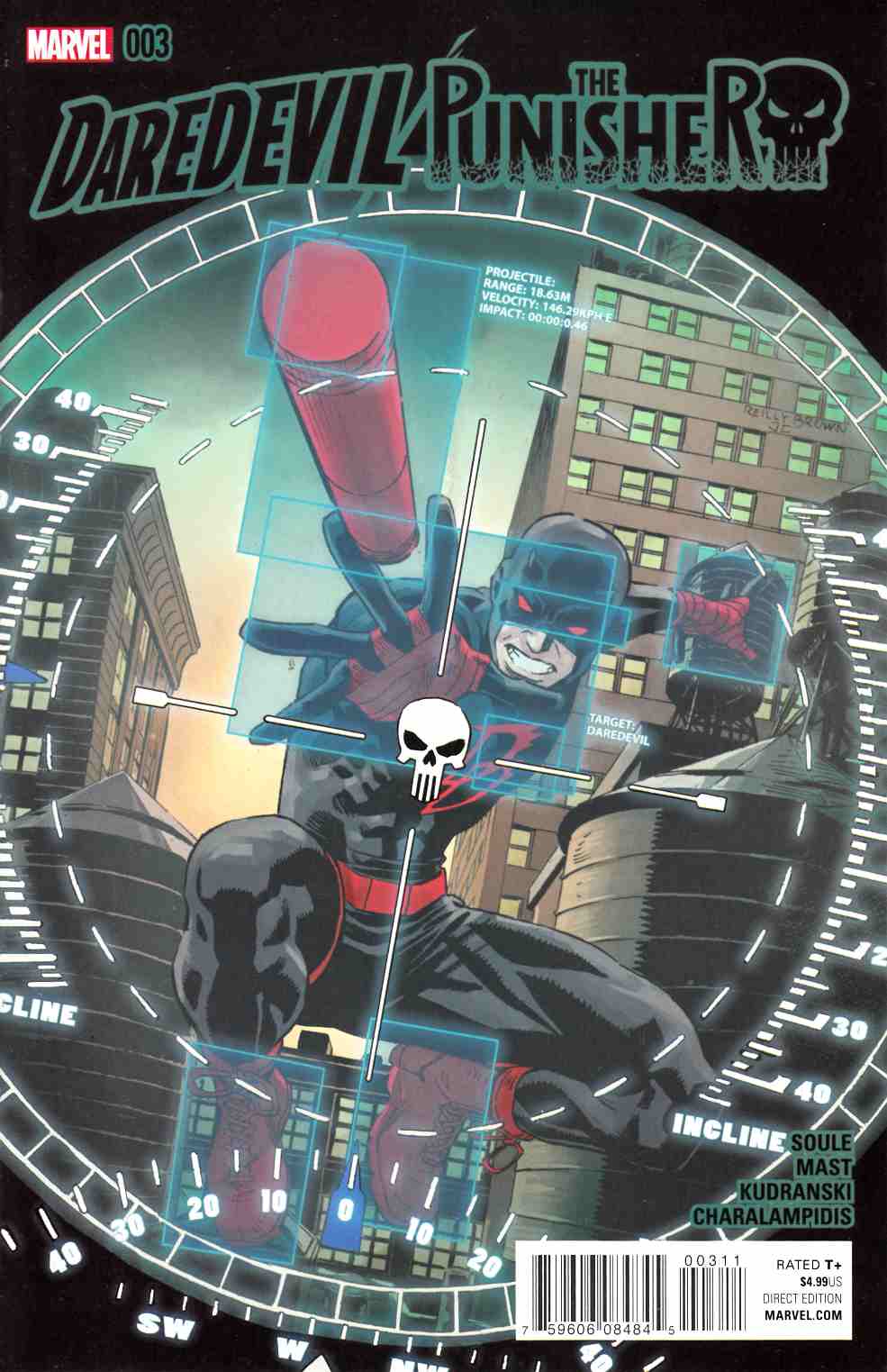 Daredevil Punisher #3 [Marvel Comic] LARGE