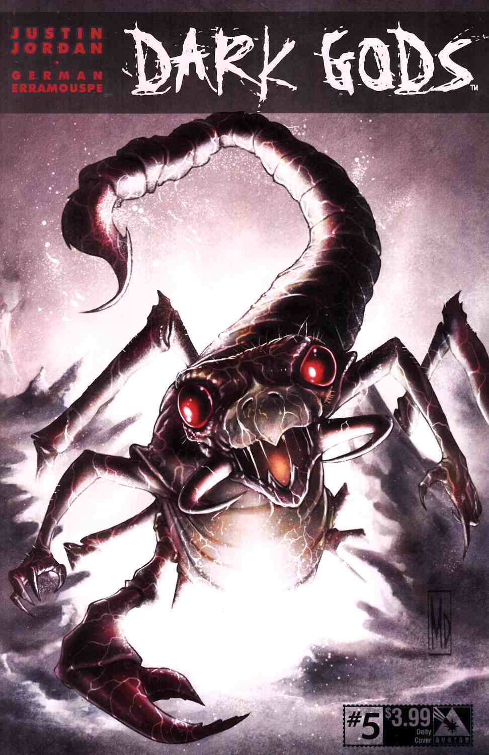 Dark Gods #5 Deity Cover [Avatar Comic] LARGE