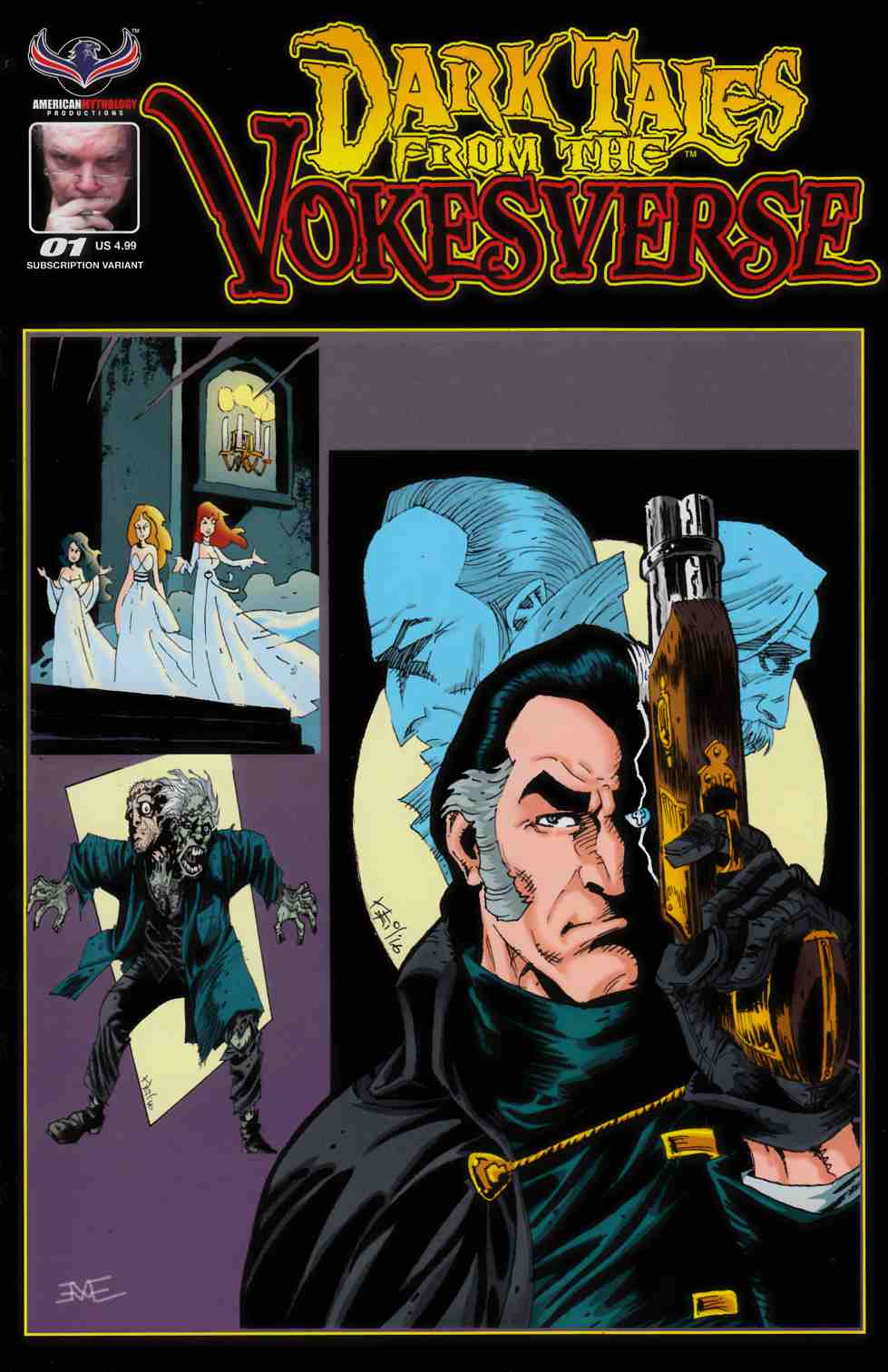 Dark Tales From the Vokesverse #1 Subscription Cover [American Myth Comic] THUMBNAIL