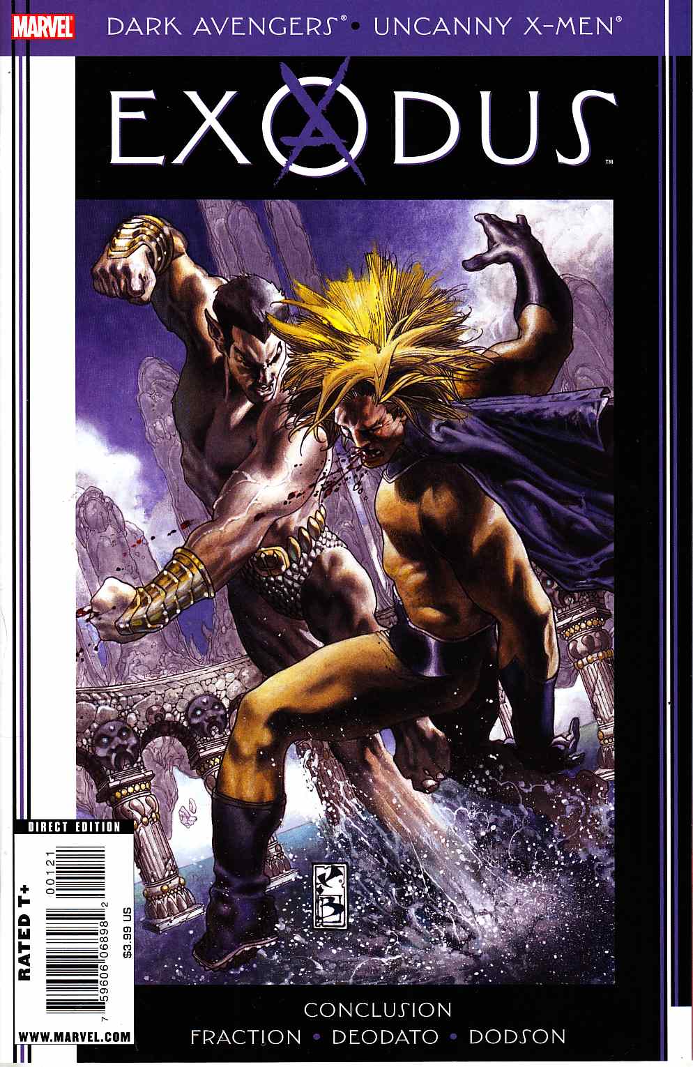 Dark Avengers Uncanny X-Men Exodus #1 Bianchi Variant Cover Near Mint (9.4) [Marvel Comic] LARGE