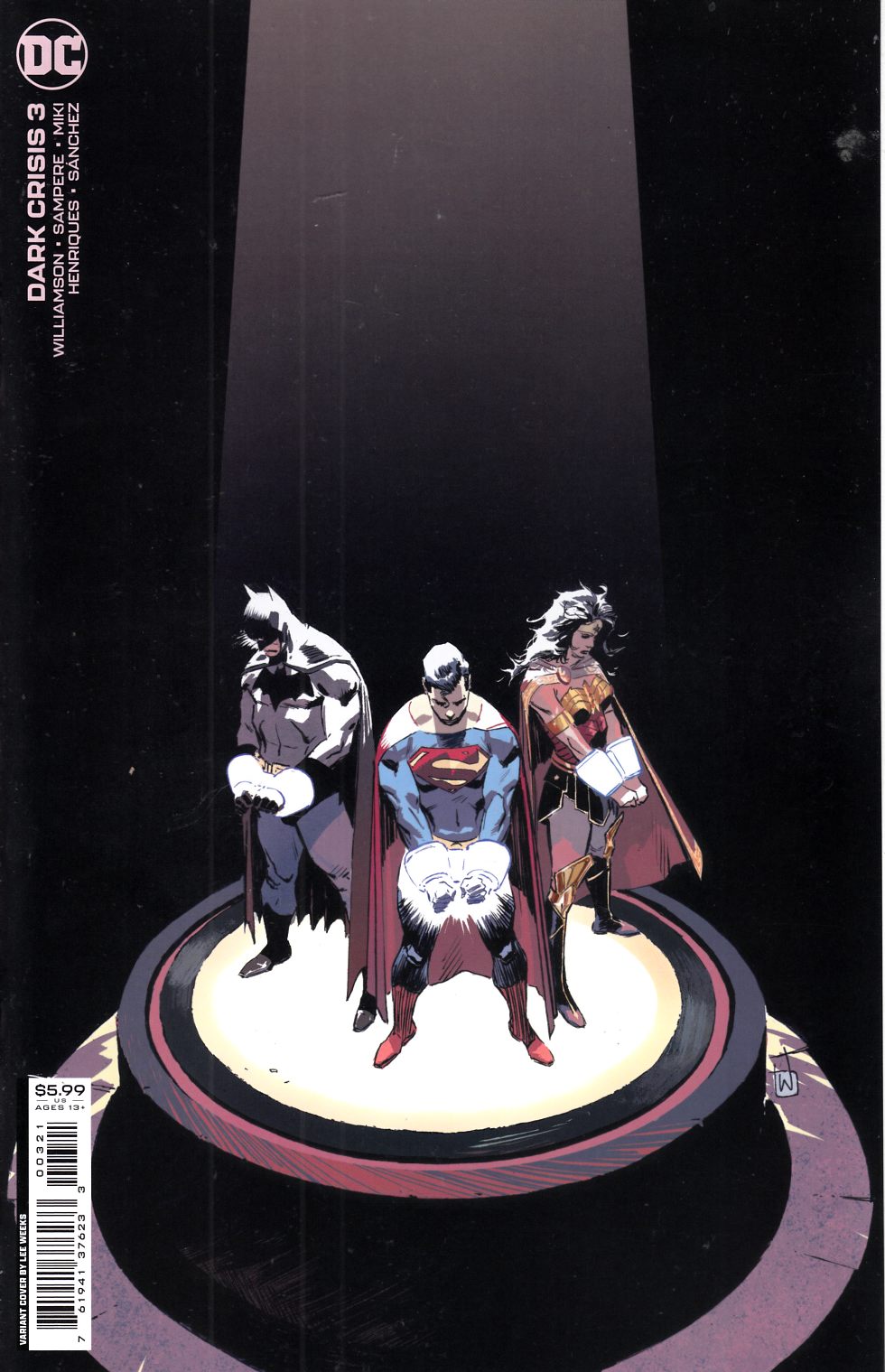 Dark Crisis #3 Weeks Variant Cover Near Mint (9.4) [DC Comic] THUMBNAIL