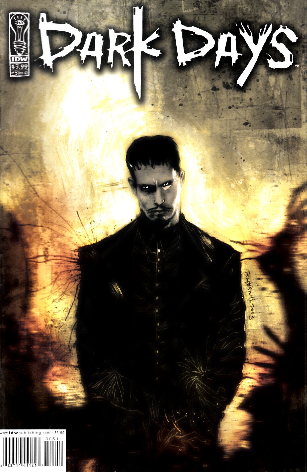 Dark Days #3 Fine (6.0) [IDW Comic] LARGE