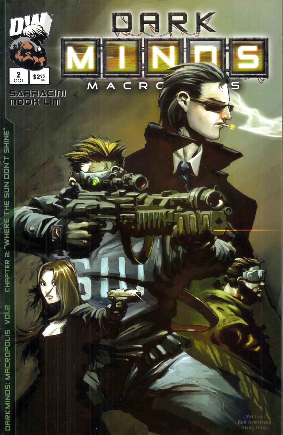 Darkminds Macropolis #2 Very Fine (8.0) [Dreamwave Comic] THUMBNAIL
