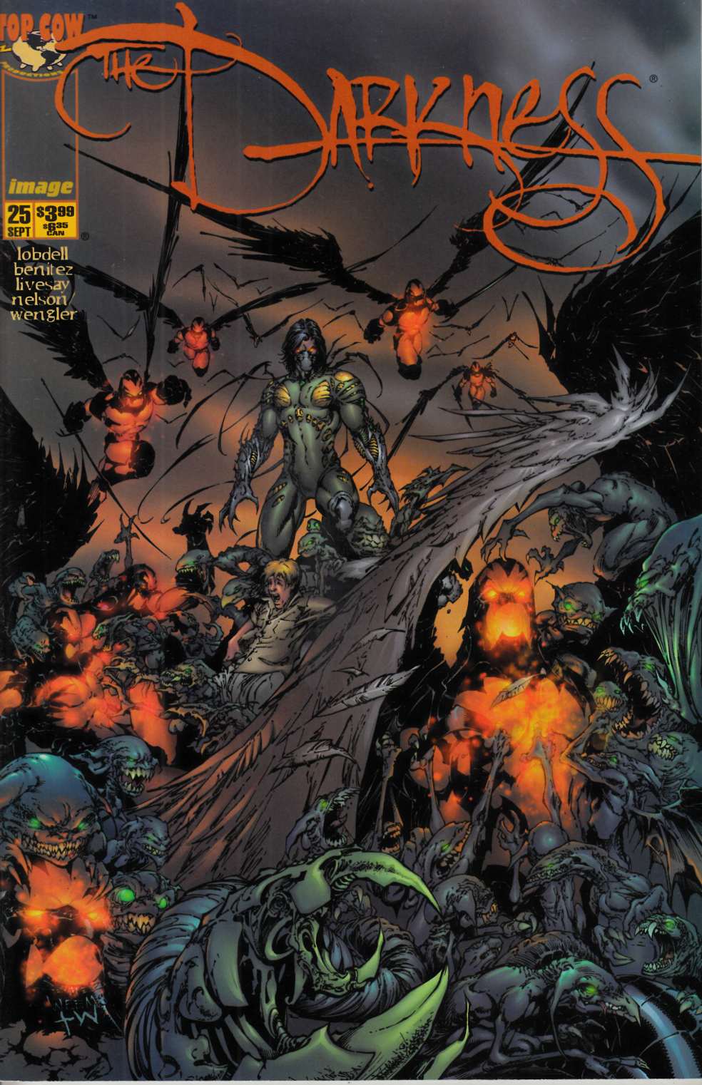 Darkness #25 Near Mint (9.4) [Image Comic] LARGE