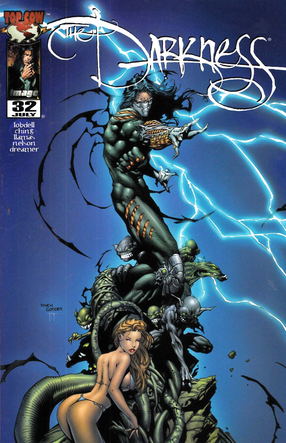 Darkness #32 Blue Tempest Variant Cover Very Fine (8.0) [Image Comic] THUMBNAIL