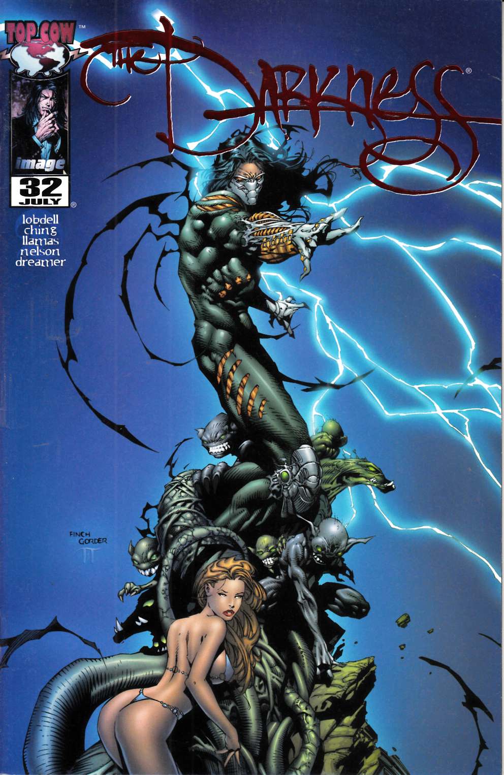 Darkness #32 Ruby Red Variant Cover Very Fine (8.0) [Image Comic] LARGE