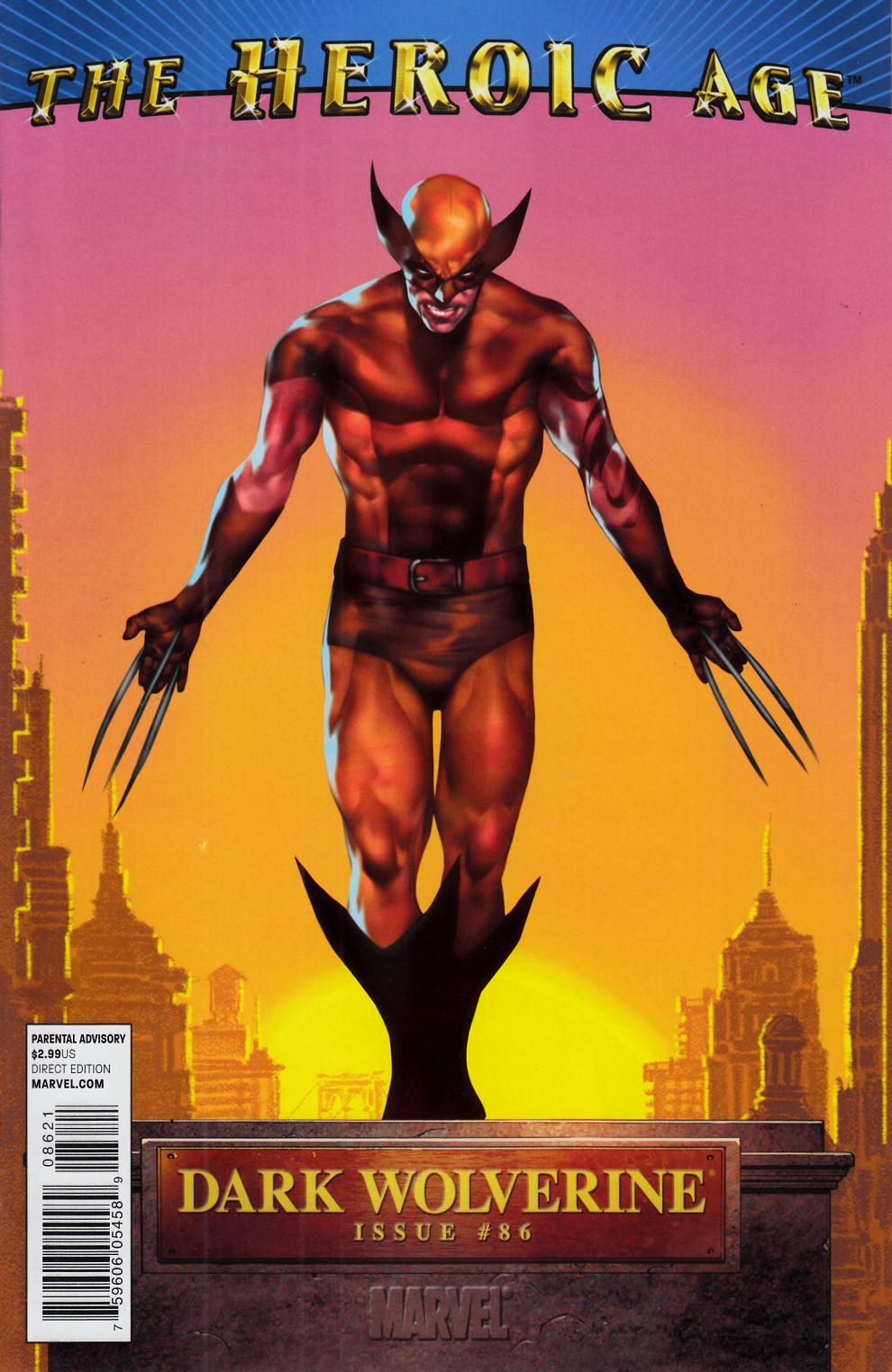 Dark Wolverine #86 Heroic Age Variant Cover Near Mint (9.4) [Marvel Comic]