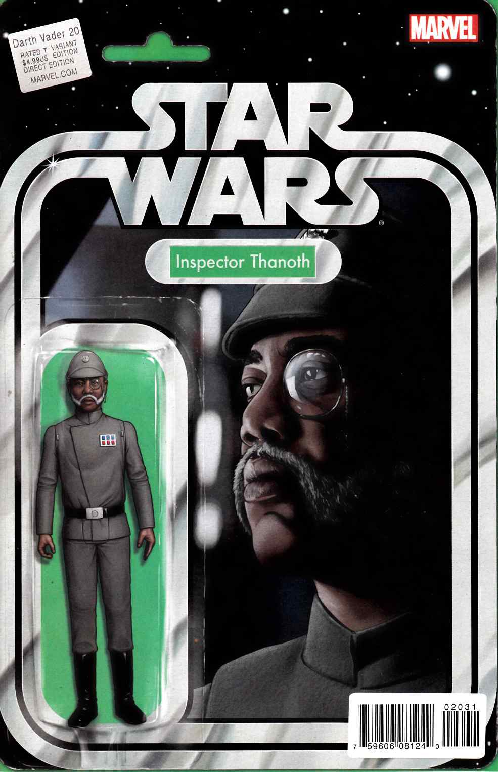Darth Vader #20 Christopher Action Figure Variant Cover Near Mint (9.4) [Marvel Comic] THUMBNAIL