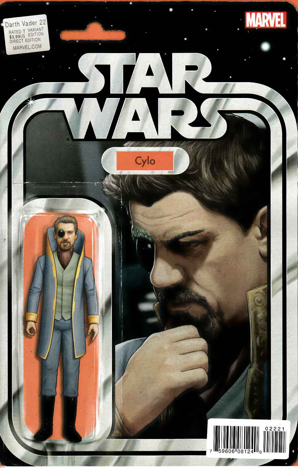 Darth Vader #22 Christopher Action Figure Variant Cover Near Mint (9.4) [Marvel Comic] THUMBNAIL