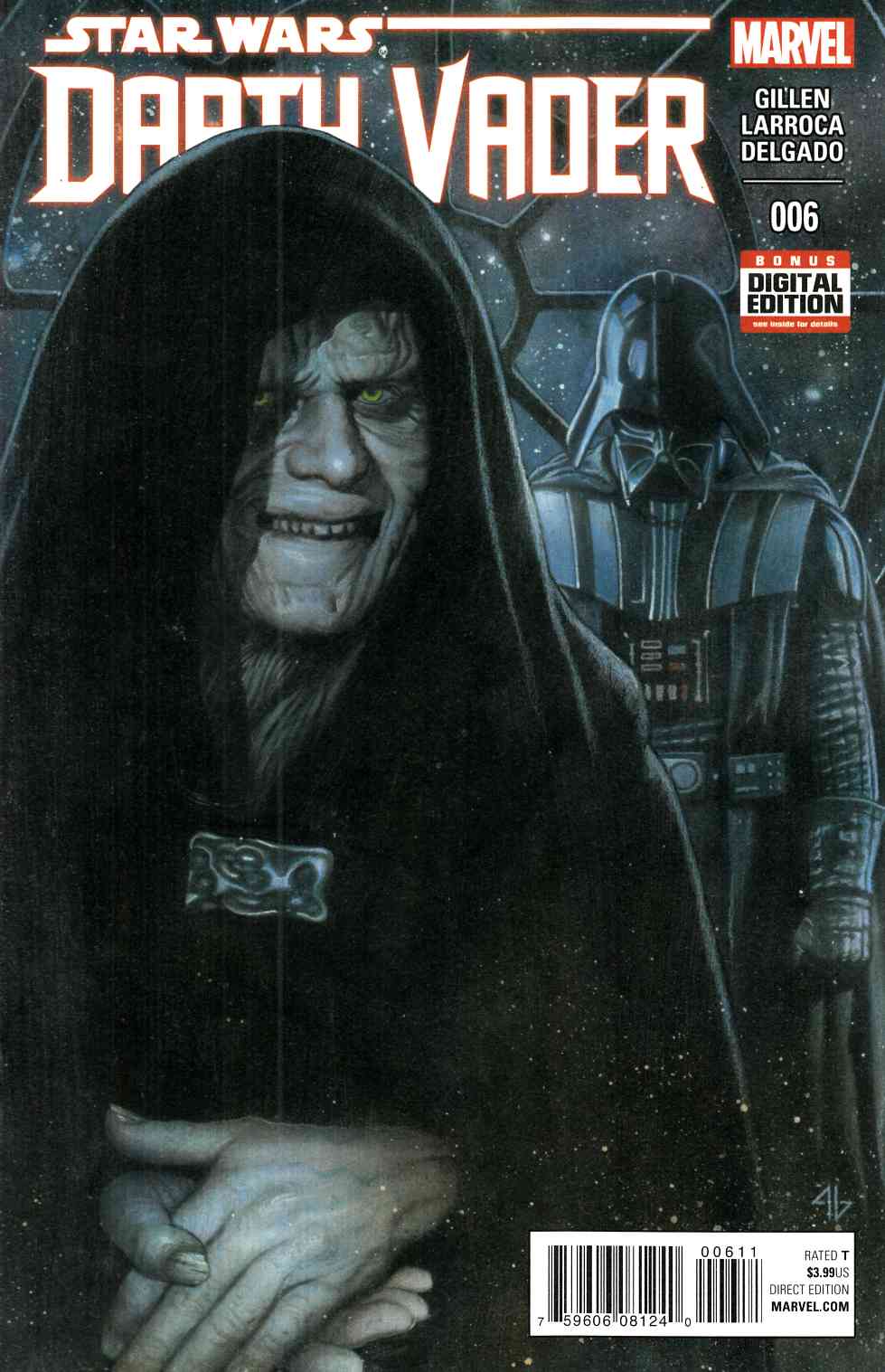 Darth Vader #6 Near Mint (9.4) [Marvel Comic] LARGE
