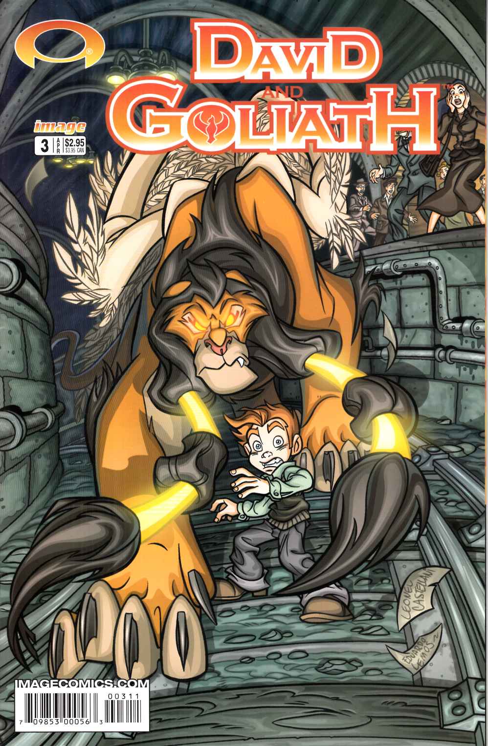 David and Goliath #3 Very Fine (8.0) [Image Comic] THUMBNAIL