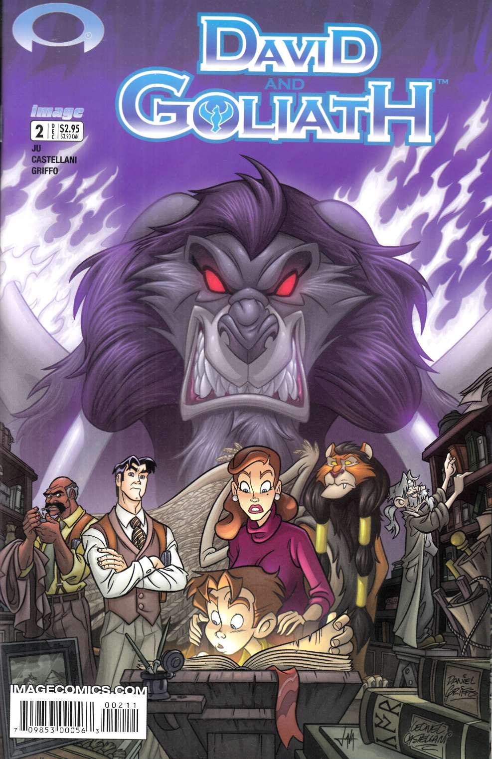David and Goliath #2 Near Mint (9.4) [Image Comic] THUMBNAIL