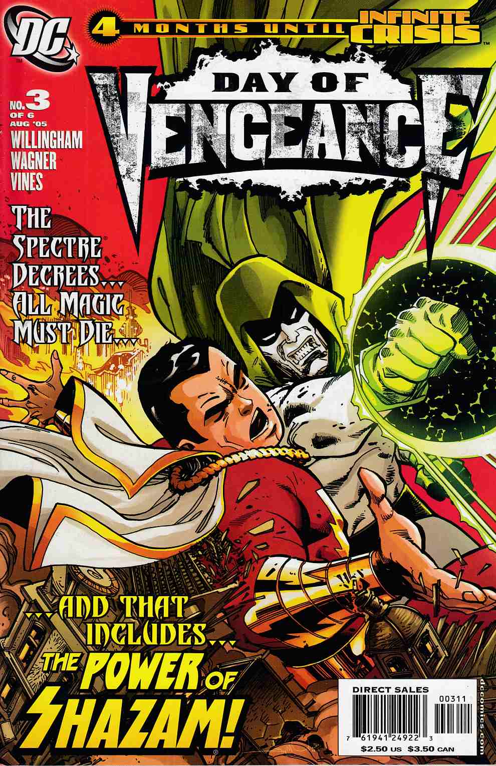 Day of Vengeance #3 Near Mint (9.4) [DC Comic] THUMBNAIL