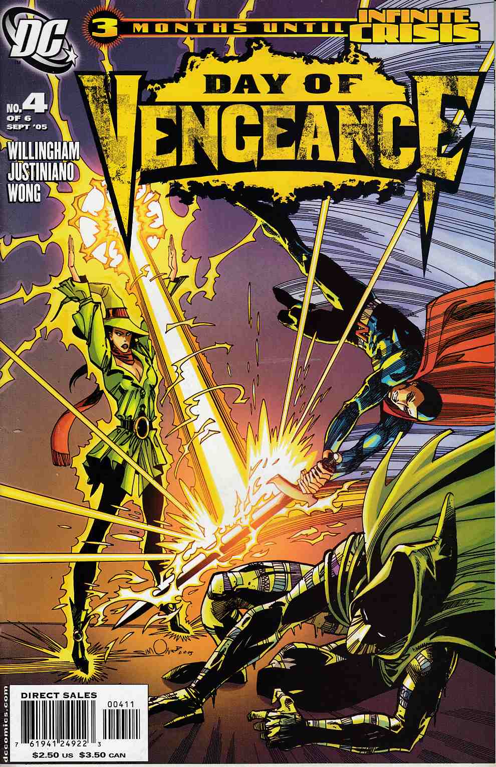 Day of Vengeance #4 Near Mint (9.4) [DC Comic] THUMBNAIL