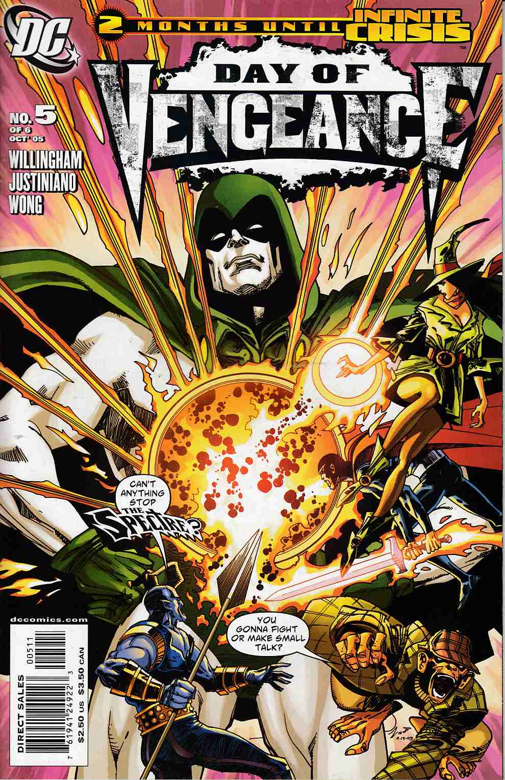 Day of Vengeance #5 Near Mint (9.4) [DC Comic] THUMBNAIL