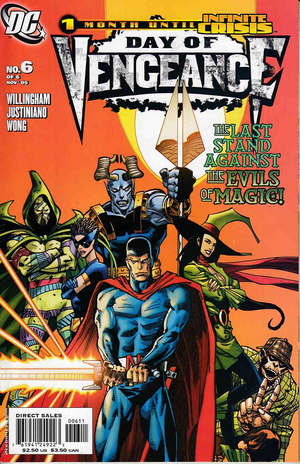Day of Vengeance #6 Near Mint (9.4) [DC Comic] THUMBNAIL