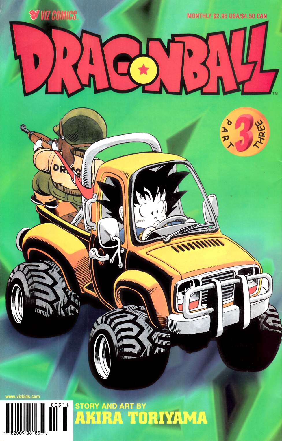 Dragon Ball Part 3 #3 Fine (6.0) [Viz Comic] LARGE