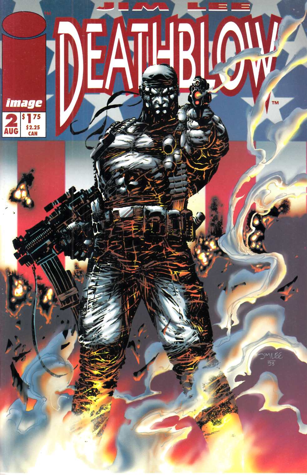 Deathblow #2 Near Mint (9.4) [Image Comic] LARGE