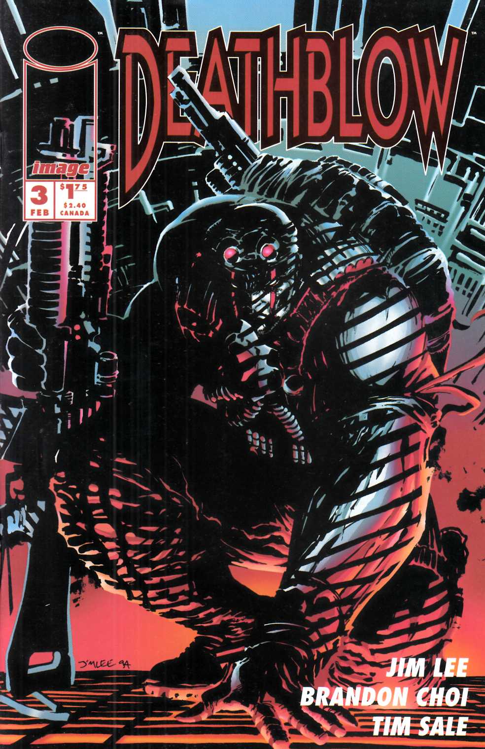 Deathblow #3 Near Mint (9.4) [Image Comic] LARGE