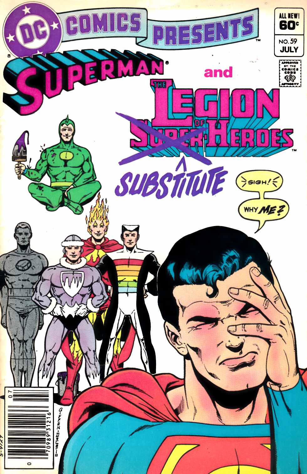 DC Comics Presents #59 Newsstand Edition Very Fine (8.0) [DC Comic] THUMBNAIL