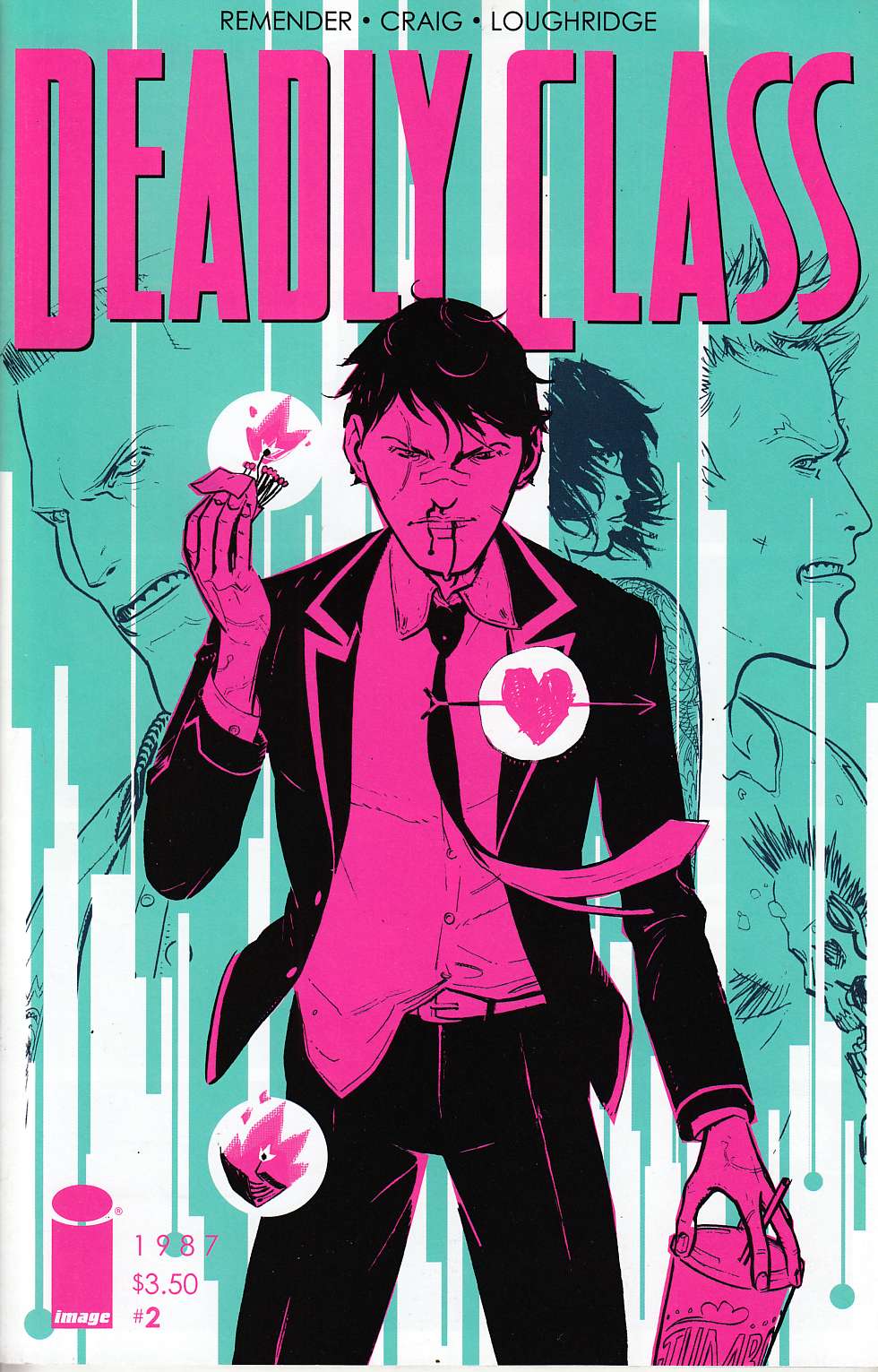 Deadly Class #2 Near Mint (9.4) [Image Comic] LARGE