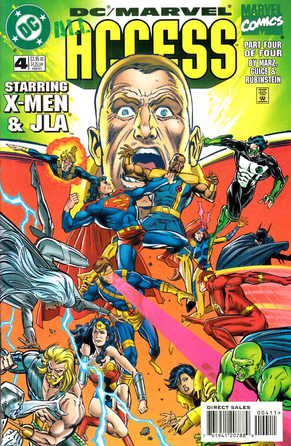 DC Marvel All Access #4 Very Fine (8.0) [DC Comic] LARGE
