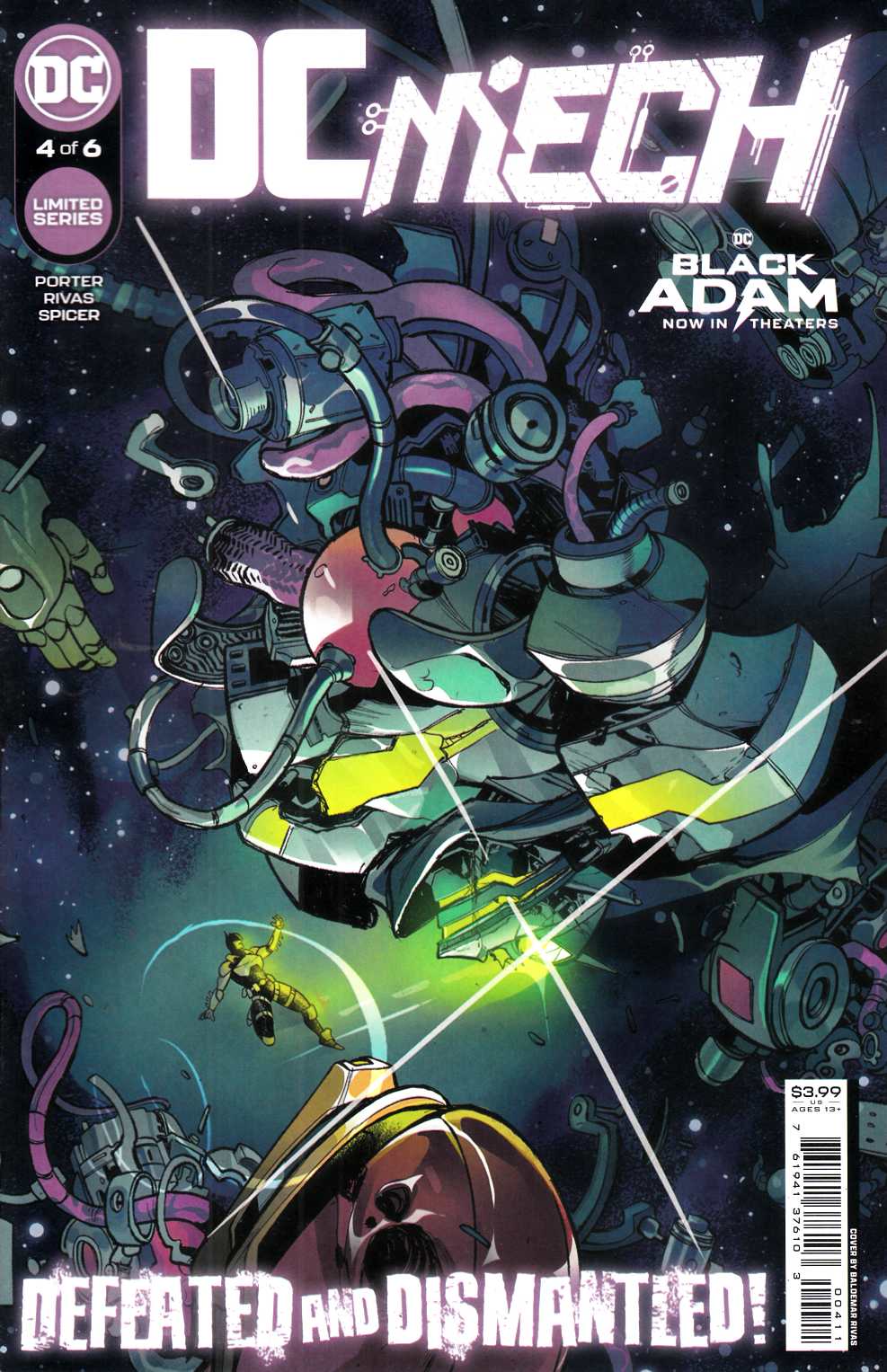 DC Mech #4 Near Mint (9.4) [DC Comic] LARGE