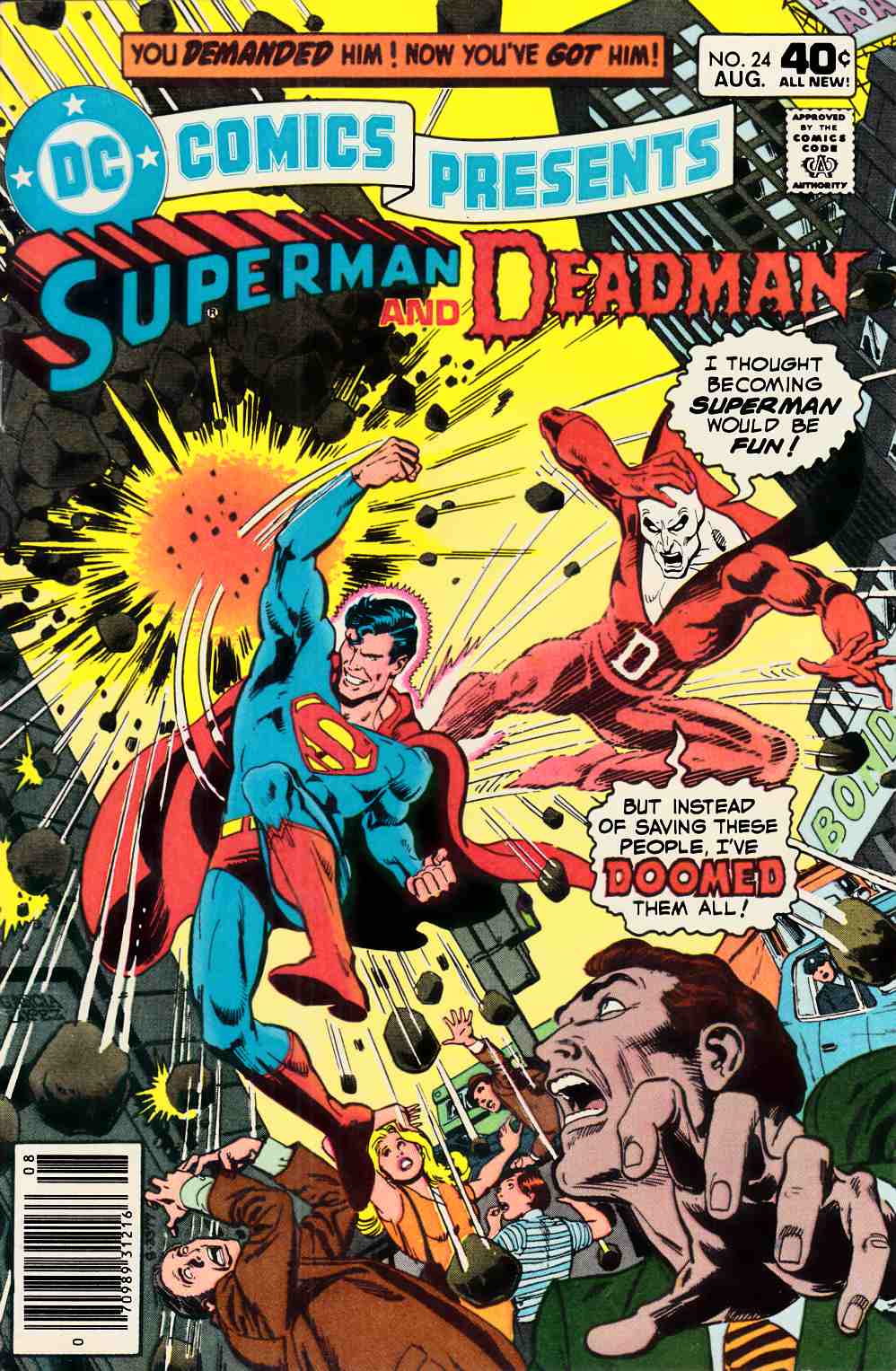 DC Comics Presents #24 Newsstand Edition Very Fine (8.0) [DC Comic] LARGE