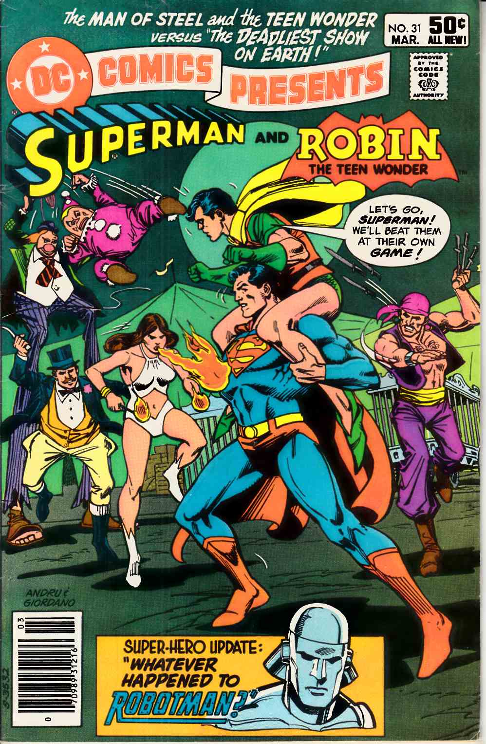 DC Comics Presents #31 Newsstand Edition Fine (6.0) [DC Comic] LARGE
