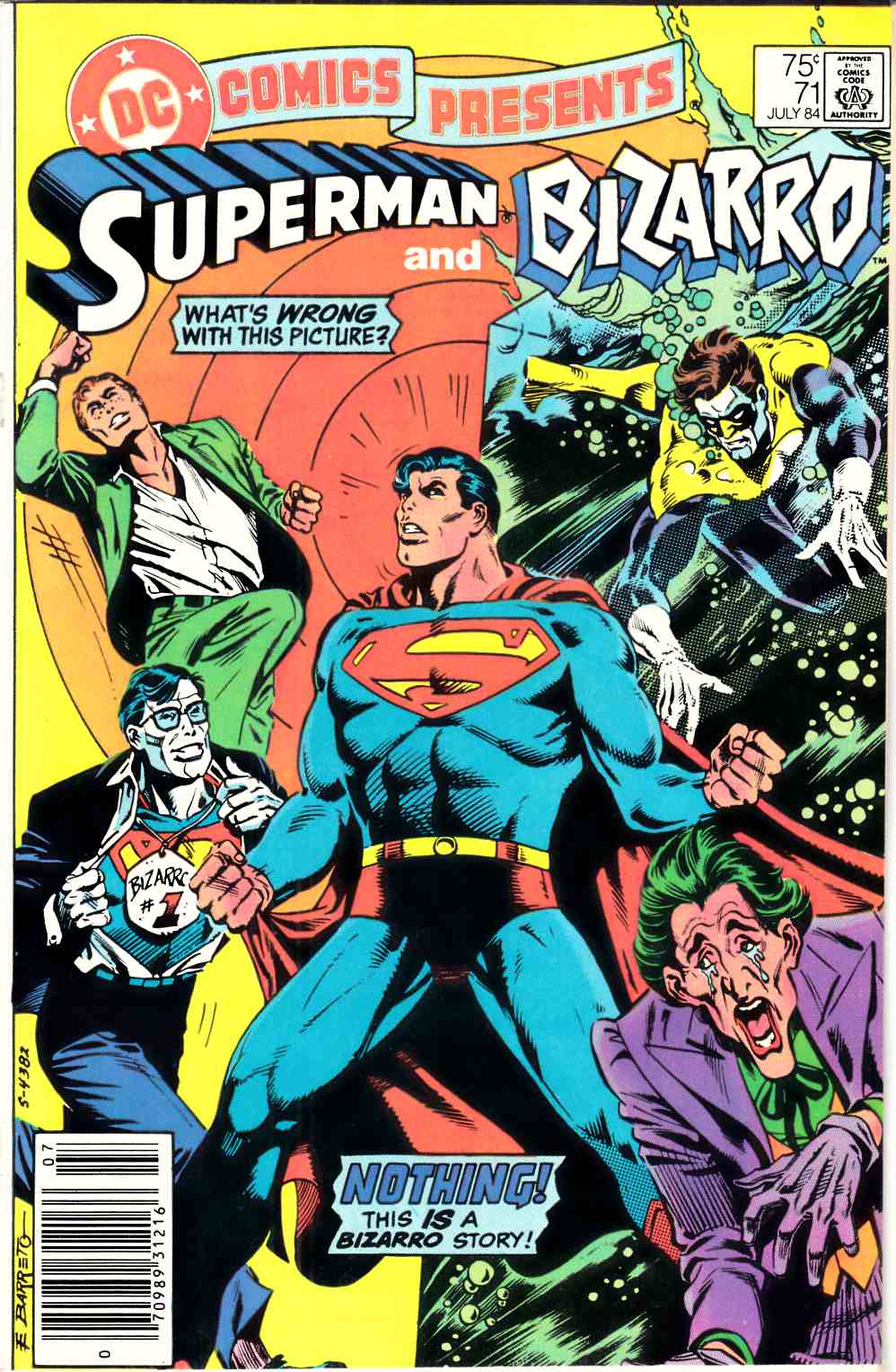 DC Comics Presents #71 Newsstand Edition Very Fine (8.0) [DC Comic] LARGE
