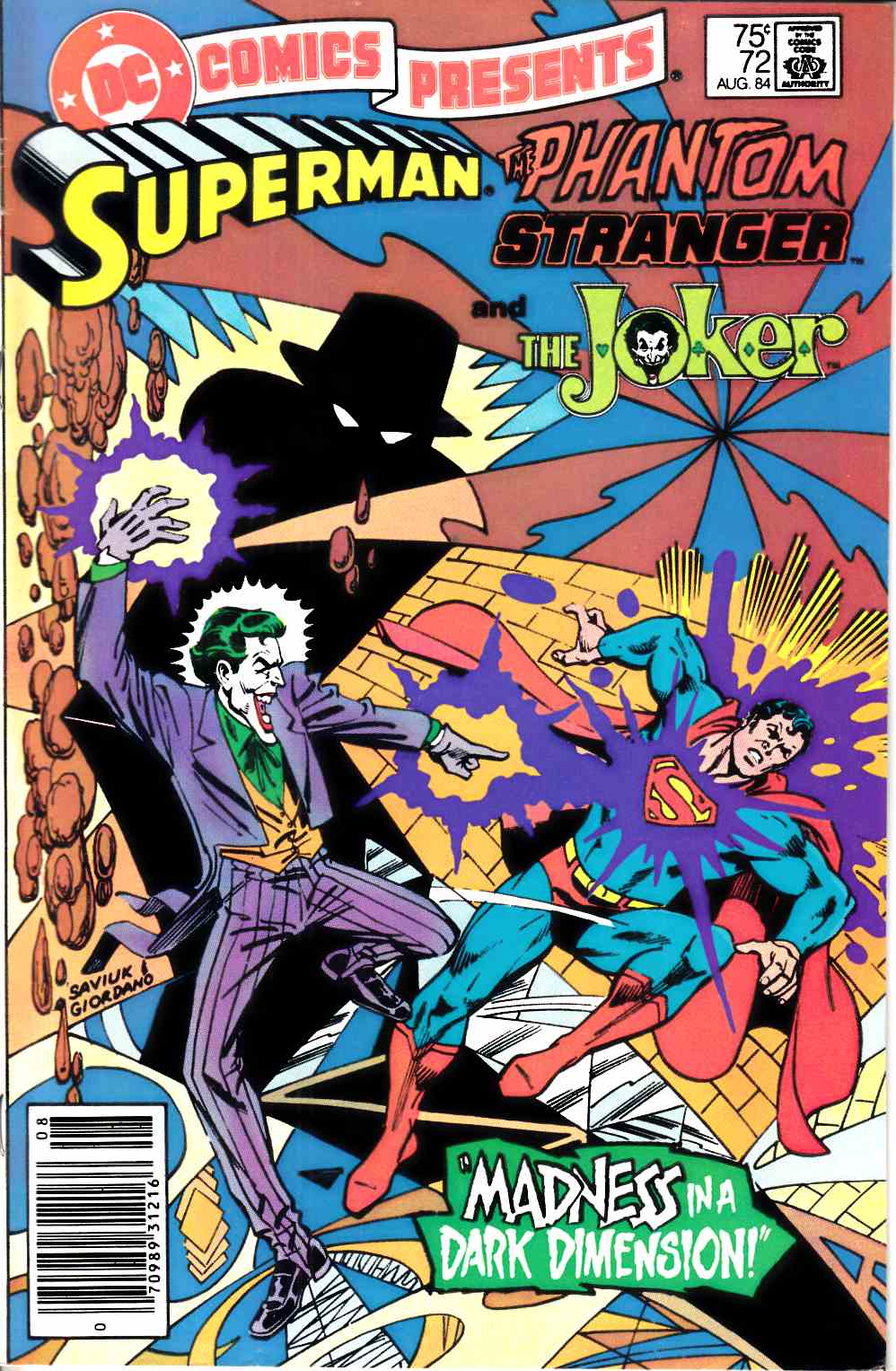 DC Comics Presents #72 Newsstand Edition Very Fine (8.0) [DC Comic] THUMBNAIL