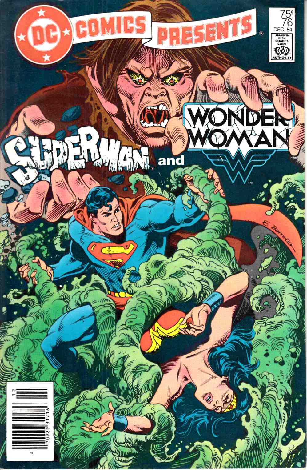 DC Comics Presents #76 Newsstand Edition Very Fine Minus (7.5) [DC Comic] LARGE
