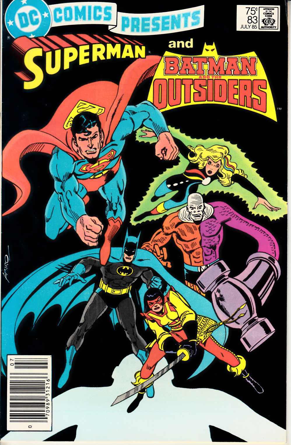 DC Comics Presents #83 Newsstand Edition Very Fine (8.0) [DC Comic] THUMBNAIL