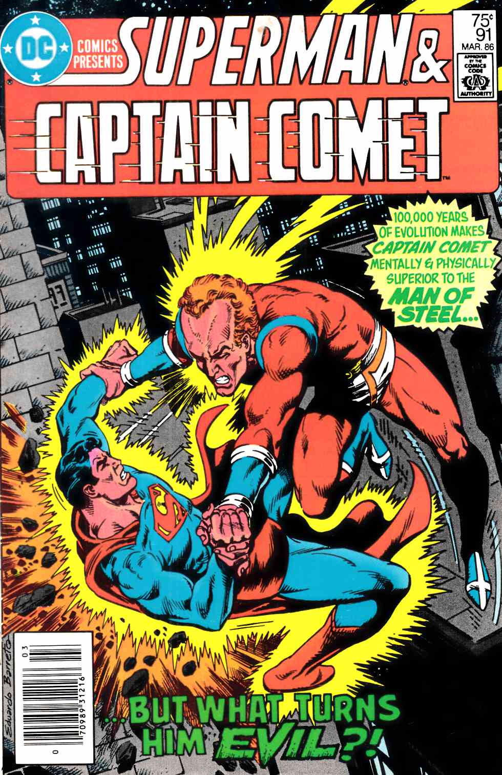 DC Comics Presents #91 Newsstand Edition Very Fine (8.0) [DC Comic] THUMBNAIL
