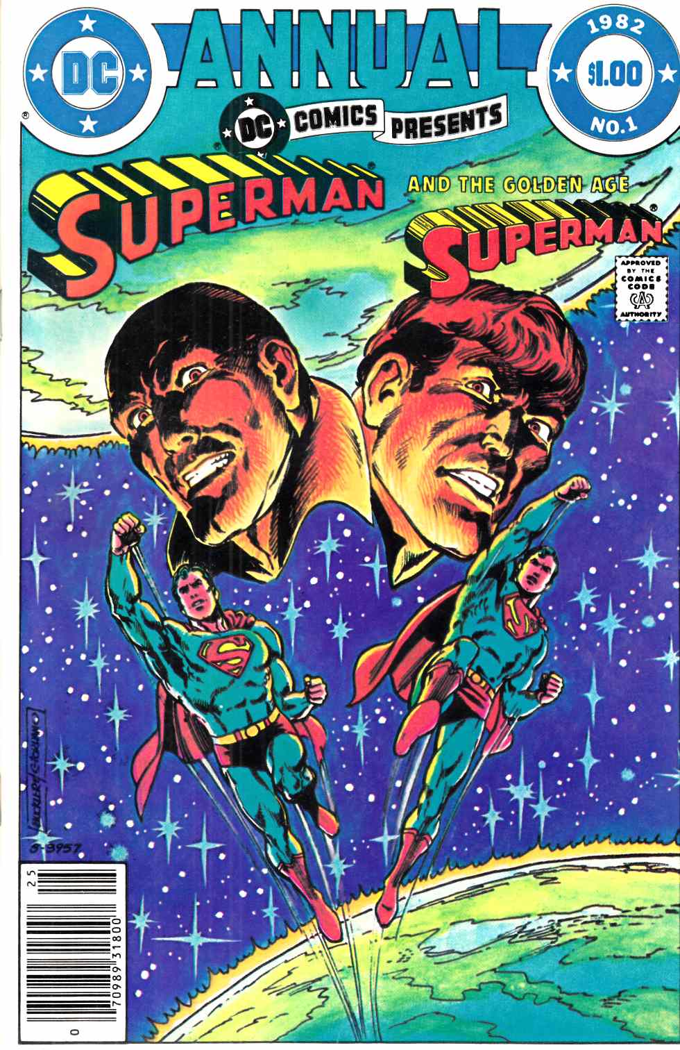 DC Comics Presents Annual #1 Newsstand Edition Very Fine Plus (8.5) [DC Comic] THUMBNAIL