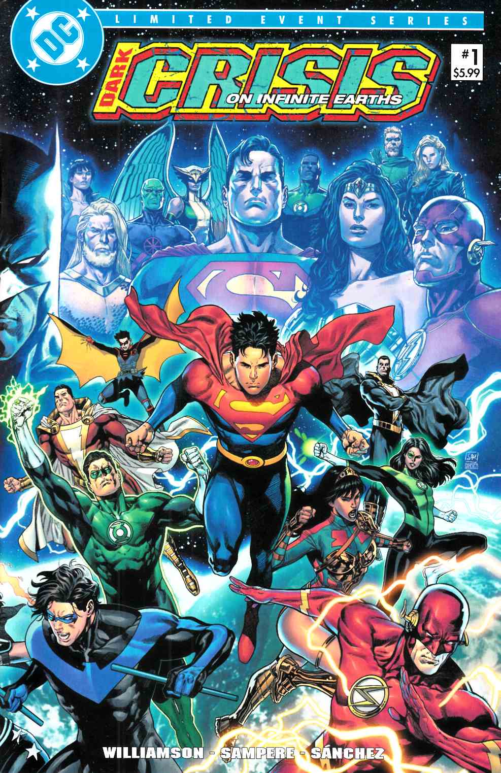 Dark Crisis #1 Third Printing Near Mint (9.4) [DC Comic] LARGE
