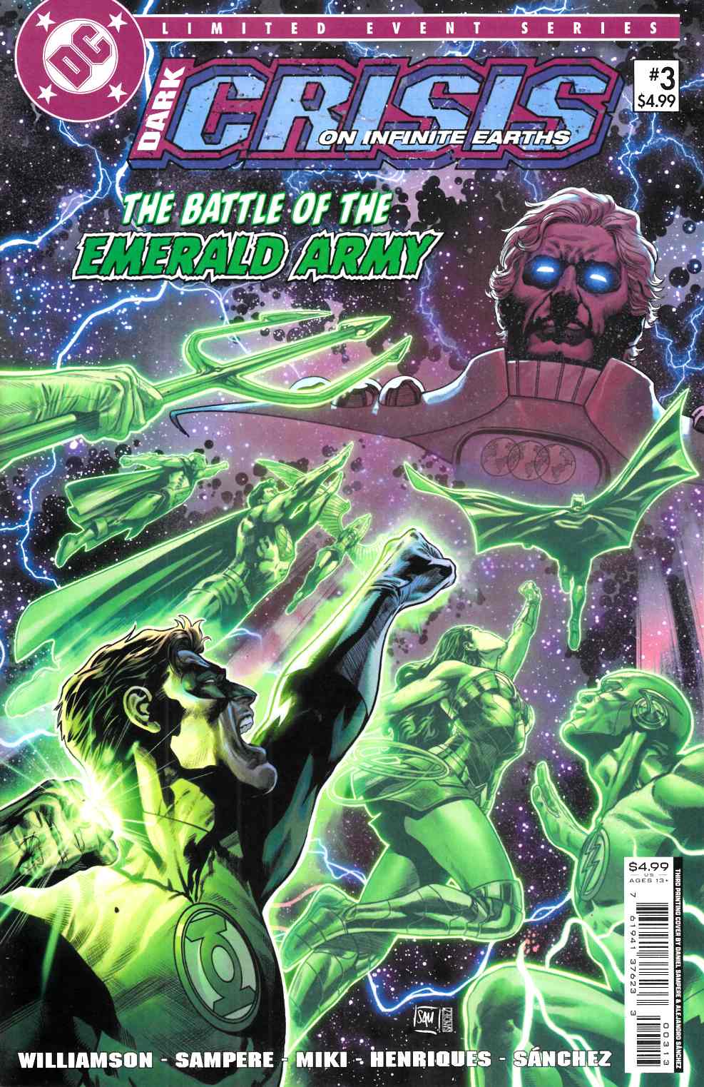 Dark Crisis #3 Third Printing Near Mint (9.4) [DC Comic] LARGE