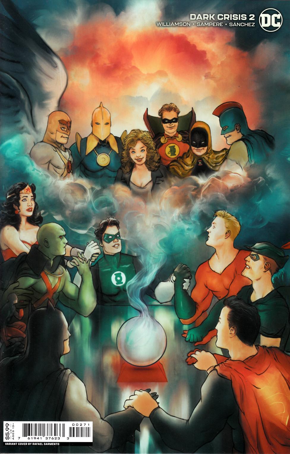 Dark Crisis #2 Sarmento Variant Cover Near Mint (9.4) [DC Comic] LARGE