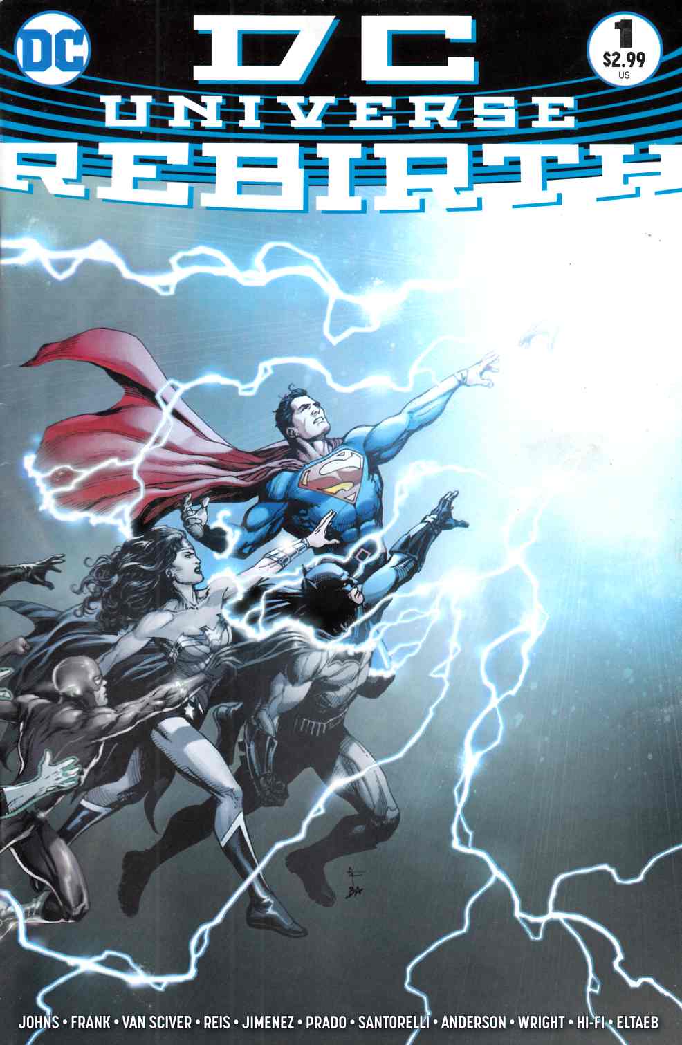 DC Universe Rebirth #1 Near Mint (9.4) [DC Comic] LARGE