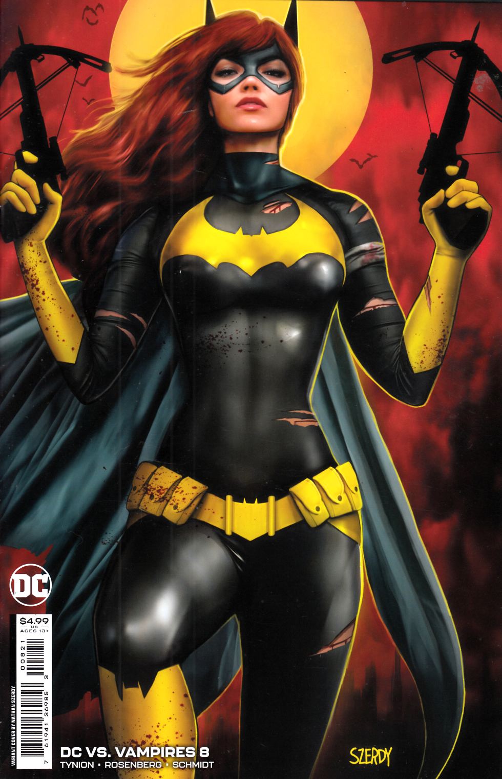 DC vs Vampires #8 Szerdy Variant Cover Near Mint (9.4) [DC Comic] LARGE
