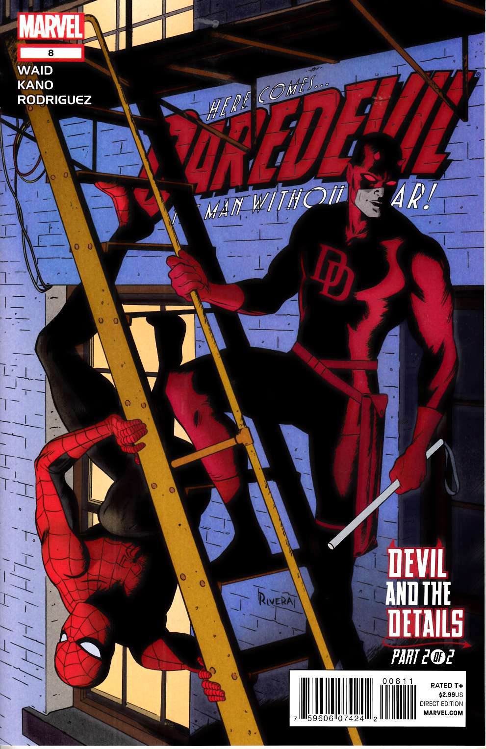 Daredevil #8 Near Mint (9.4) [Marvel Comic] LARGE