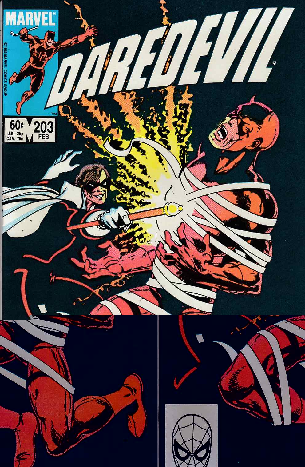 Daredevil #203 Very Fine (8.0) [Marvel Comic] THUMBNAIL