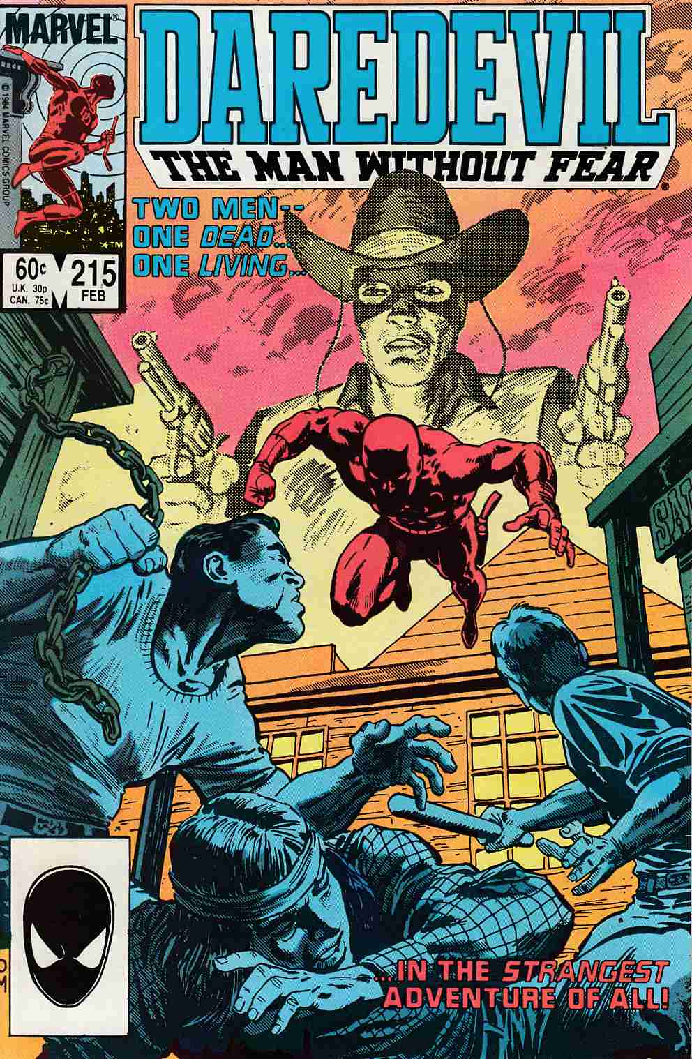 Daredevil #215 Very Fine Minus (7.5) [Marvel Comic] THUMBNAIL
